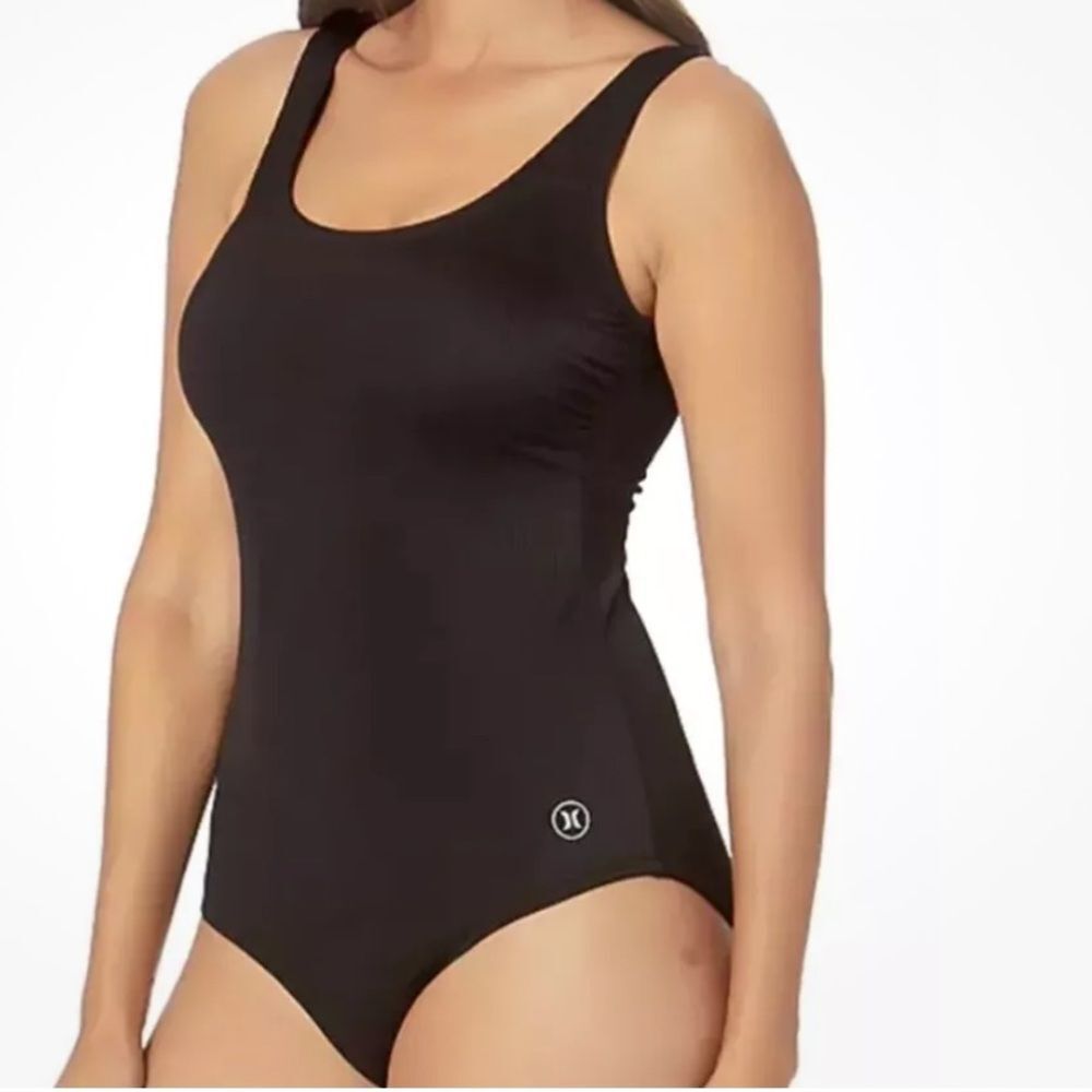 Hurley Black One Piece Swimsuit Size XXL‎